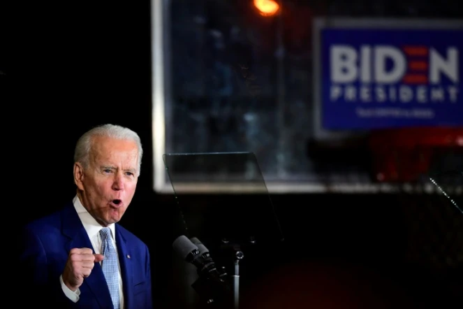 Joe Biden, le 3 mars 2020 à Los Angeles