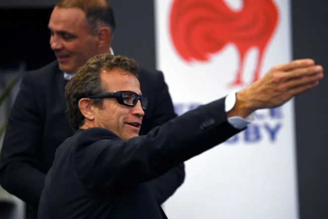 Le sélectionneur du XV de France Fabien Galthié, le 20 novembre 2020 à Marcoussis