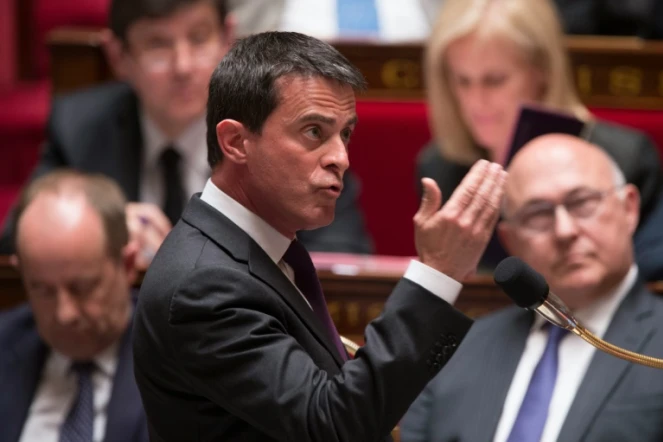 Manuel Valls à l'Assemblée nationale le 4 mai 2016