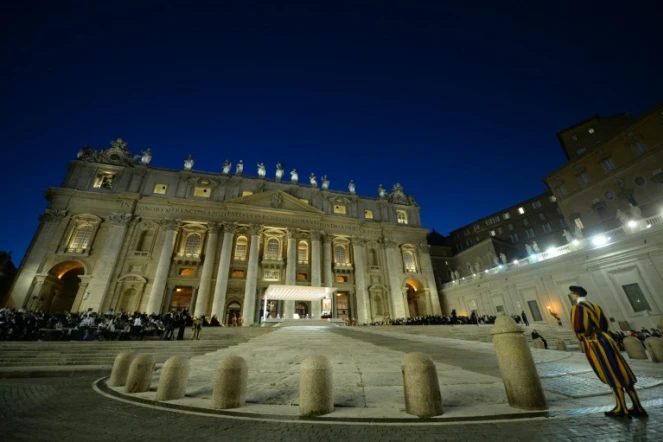 La basilique Saint-Pierre au Vatican, le 3 octobre 2015