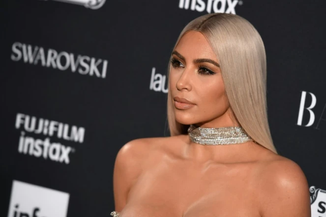 La star américaine Kim Kardashian, le 8 septembre 2017 à New York