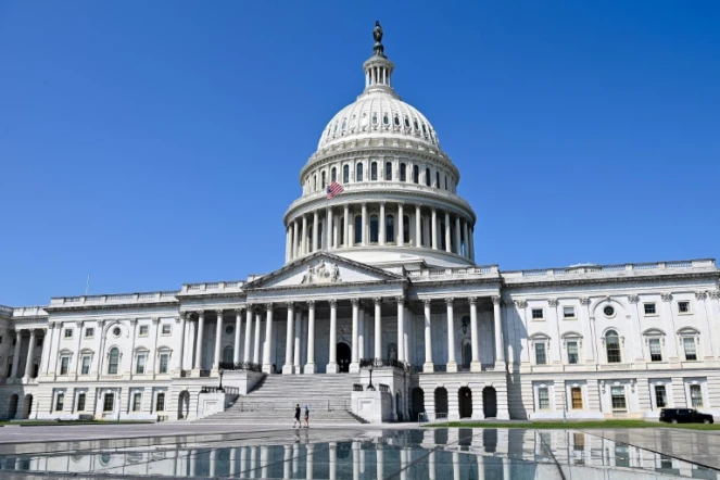 Le Capitole de Washington, siège du Congrès américain, le 8 août 2021
