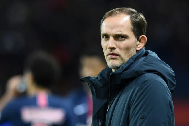 L'entraîneur du Paris-SG, Thomas Tuchel, lors du match de Ligue 1 face à Nantes, au Parc des Princes, le 22 décembre 2018
