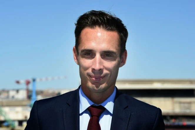Le secrétaire d'Etat aux Transports Jean-Baptiste Djebbari, à Marseille, le 5 septembre 2019