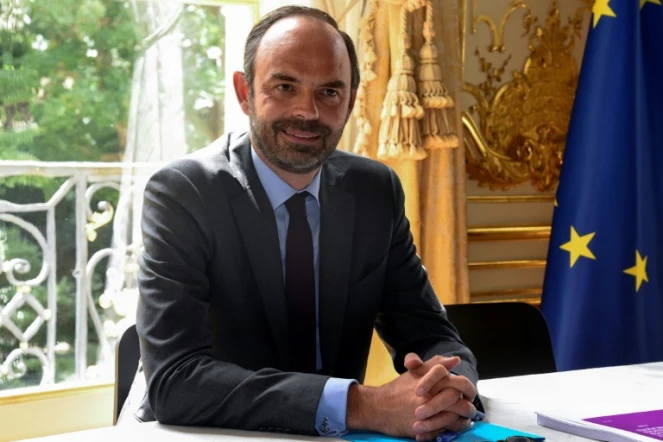 Le Premier ministre français Edouard Philippe à Matignon à Paris, le 29 juin 2017 