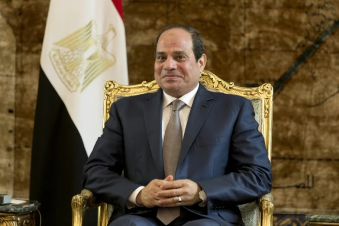 Le chef de l'Etat égyptien, Abdel Fattah al-Sissi, au Caire le 10 octobre 2015