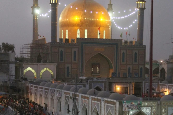 Le sanctuaire soufi de Sehwan au Pakistan, le 18 juin 2014