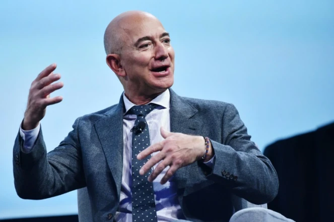 Jeff Bezos en octobre 2019 à Washington