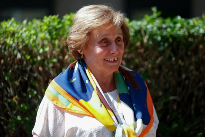 Ernestine Ronai, militante historique de la lutte contre les violences faites aux femmes, le 22 août 2019 à Paris