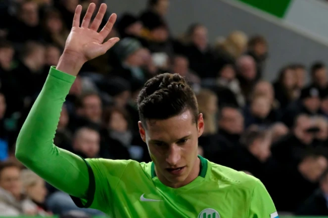 Julian Draxler, le 17 décembre 2016 à Wolfsburg