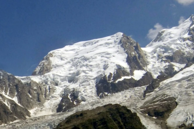 Photo réalisée le 19 juillet 2005 à Chamonix du Mont-Blanc du Tacul