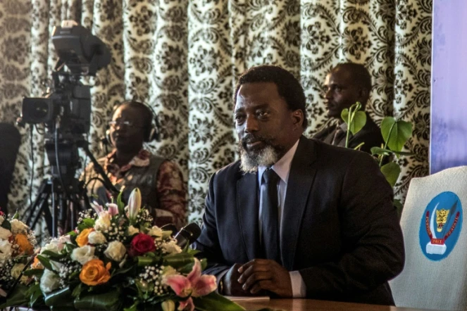 Joseph Kabila à Kinshasa le 26 janvier 2018