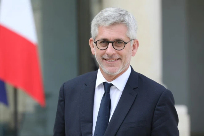Le président de la Fédération hospitalière de France (FHF, hôpitaux publics), Frédéric Valletoux, le 18 septembre 2018 à Paris