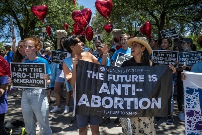 Une manifestation pro-avortement à Austin, au Texas, le 29 mai 2021