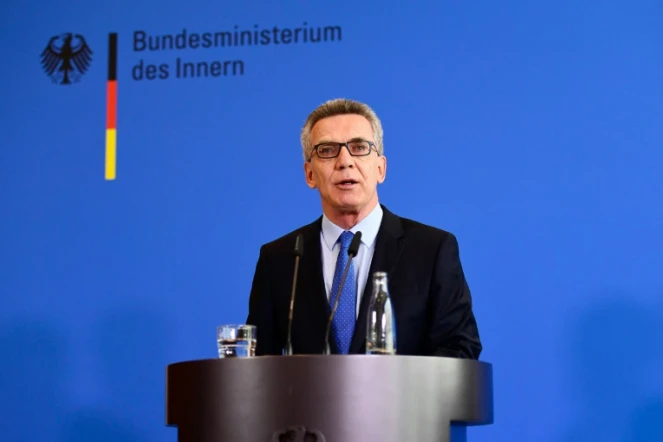 Le ministre allemand de l'Intérieur, Thomas de Maizière, à Berlin, le 11 août 2016
