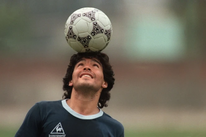 Diego Maradona, à Mexico, le 22 mai 1986