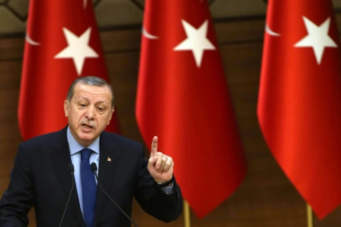 Le président turc Recep Tayyip Erdogan, le 7 décembre 2016 à Ankara