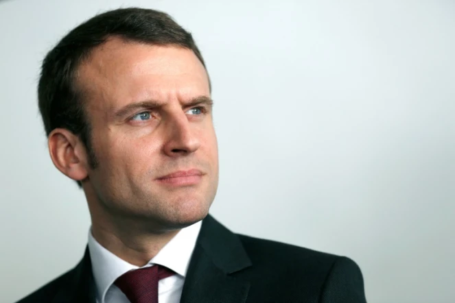 Emmanuel Macron à Paris le 12 mars 2015