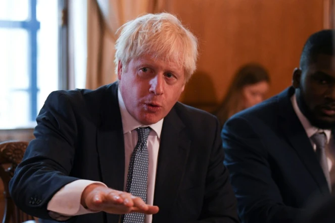 Le Premier ministre britannique Boris Johnson le 12 août 2019 à Londres