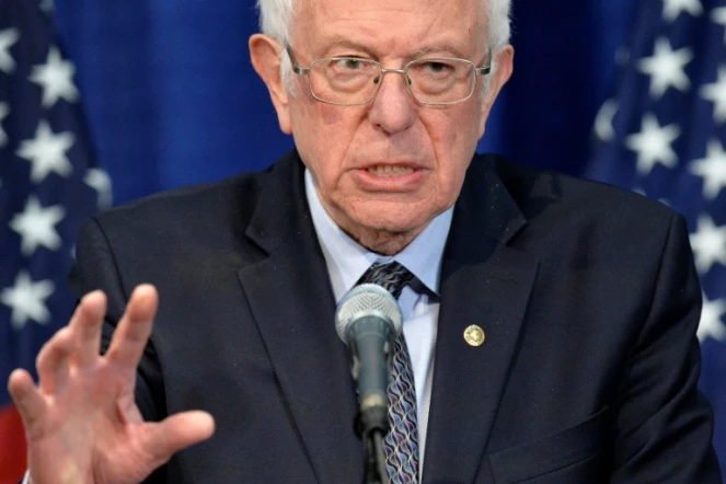 Bernie Sanders, le 11 mars 2020 à Burlington (Vermont)
