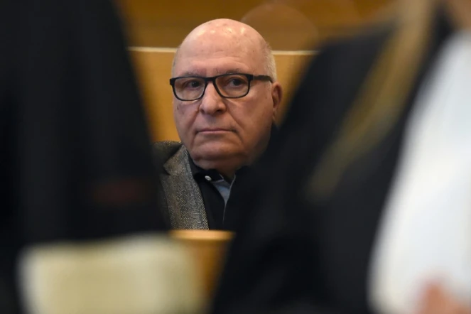 Jacques Cassandri, "cerveau" présumé du casse de la Société générale de Nice, au tribunal de Marseille, le 12 février 2018