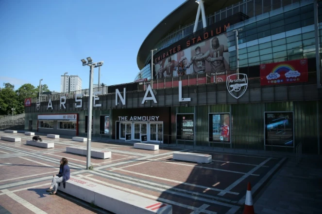 L'Emirates Stadium, le stade d'Arsenal le 19 mai 2020