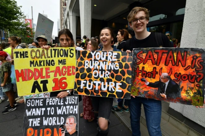 Protesters in Sydney have kicked off a fresh round of global climate protests
