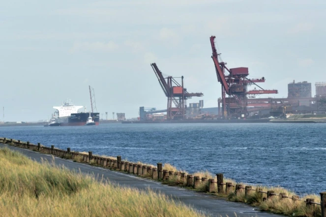 Le port de Dunkerque, dans le Nord, le 5 octobre 2012