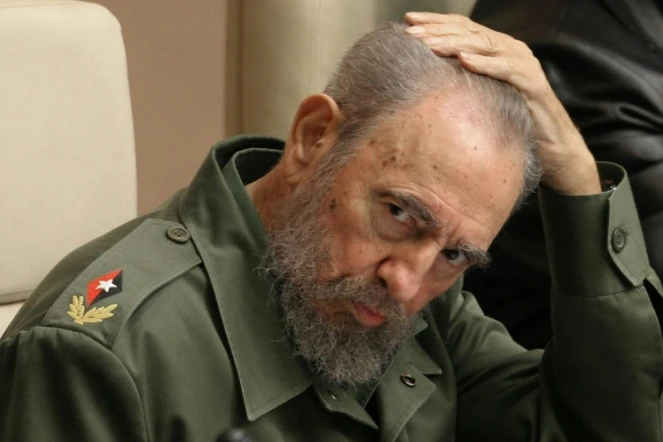 Fidel Castro le 12 février 2015 à La Havane