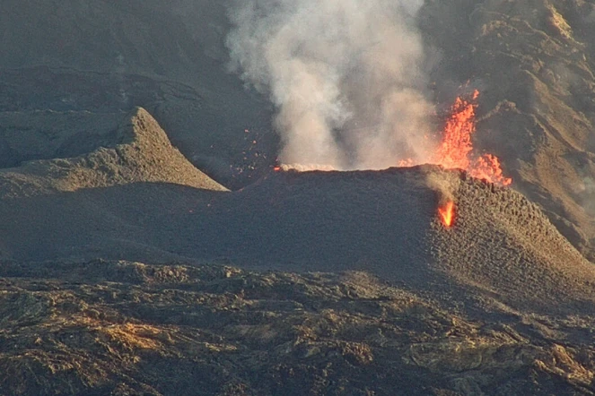 piton bert au volcan