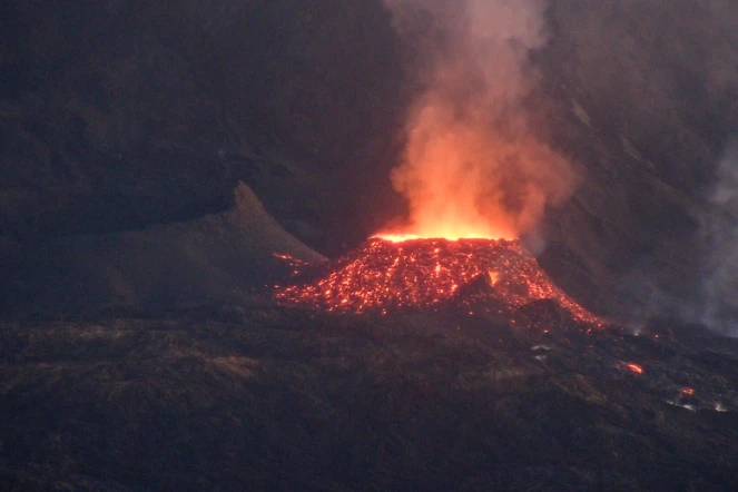 volcan piton de la fournaise piton bert