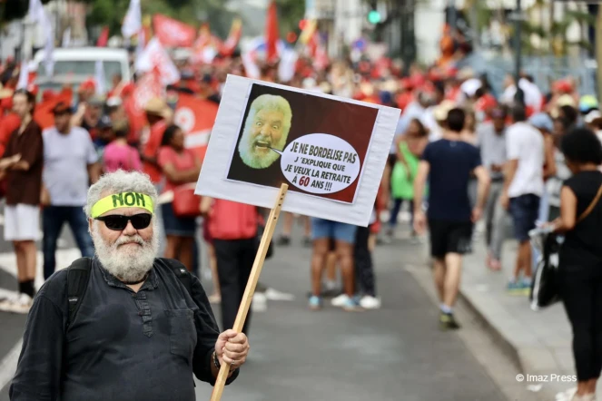 Manifestation contre la réforme des retraites