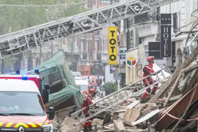 effondrement d'immeuble à Lille