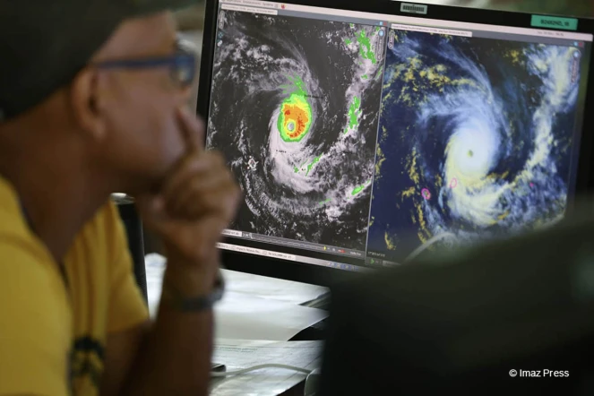 Freddy, cyclone intense, sur les écrans de Météo France