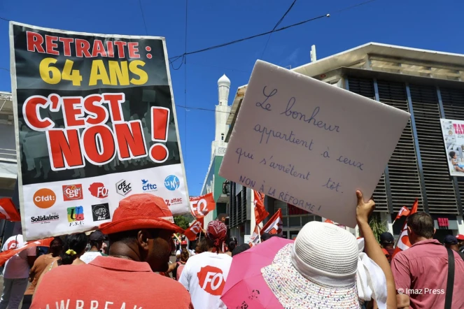 Mardi 7 février 2023 - Manifestation à Saint-Denis contre la réforme des retraites