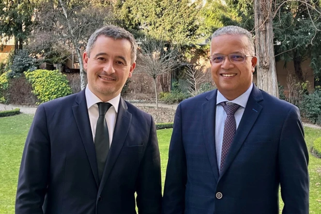 Gérald Darmanin reçoit Cyrille Melchior