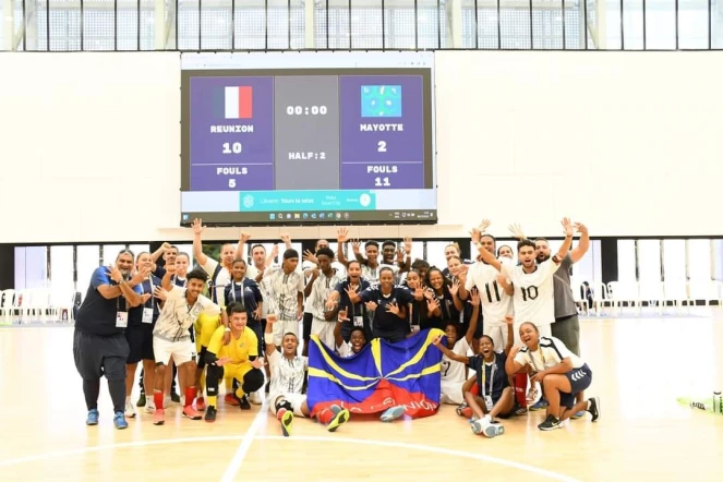 L'équipe de futsal garçon