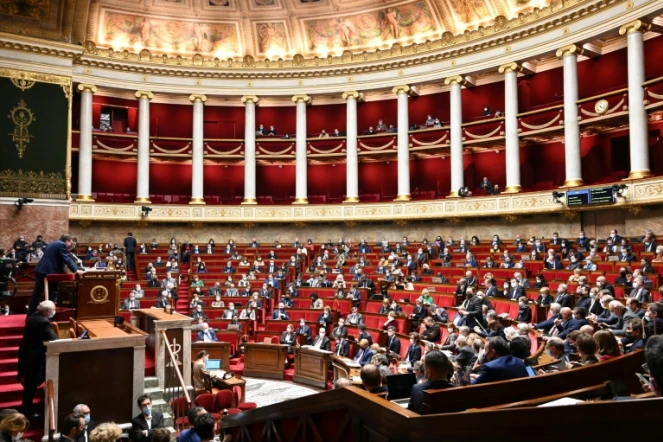 L'hémicycle de l'Assemblée nationale