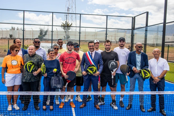 Inauguration terrains de Padel au Port