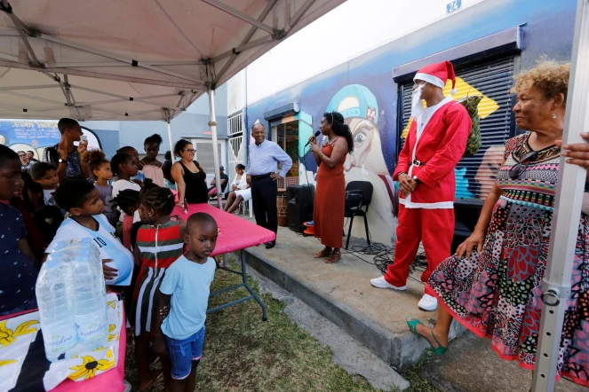 Le père Noël est passé aux Bancouliers, à Saint-Denis