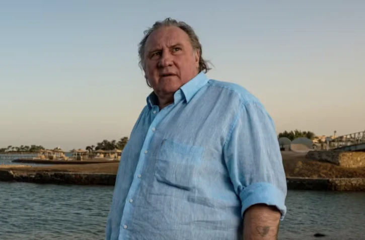 Gérard Depardieu à El Gouna (Egypte), le 24 octobre 2020. AMMAR ABD RABBO/AFP 