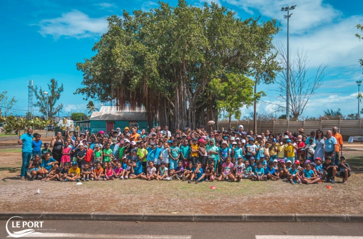 Le Port : 449 enfants ont participé à une journée de cohésion au stade Lambrakis
