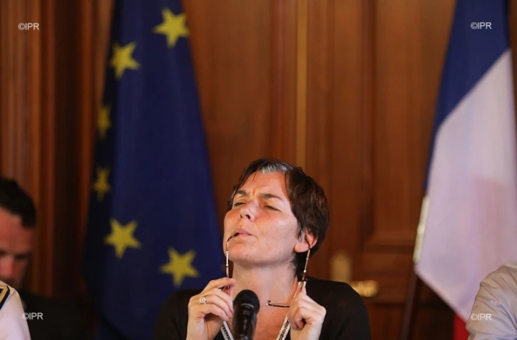 Annick Girardin rencontre les Gilets Jaunes