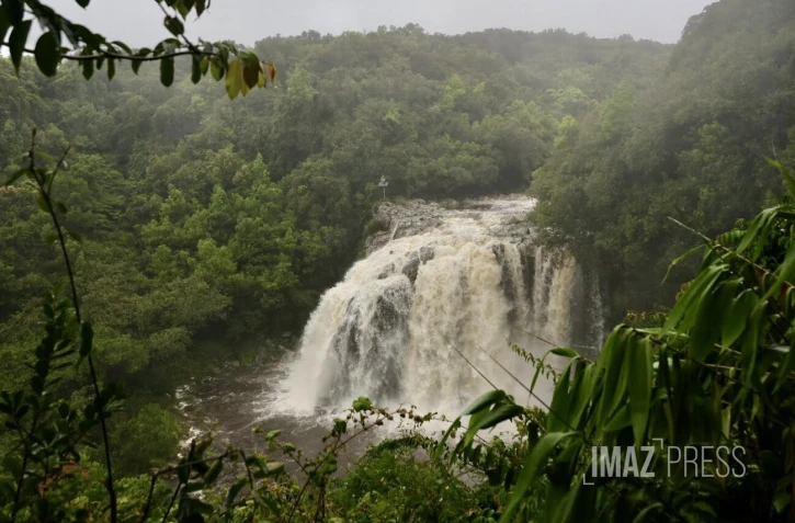 Fortes pluies à Bassin Boeuf (Sainte-Suzanne)