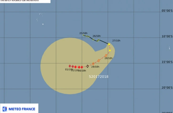 Cinquième système de la saison cyclonique