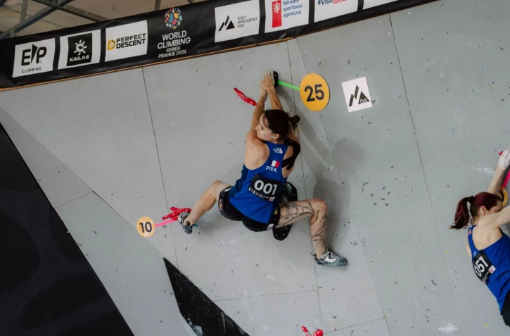 Escalade : Max Bertone finaliste et 6ème de la Coupe du Monde de bloc de Prague
