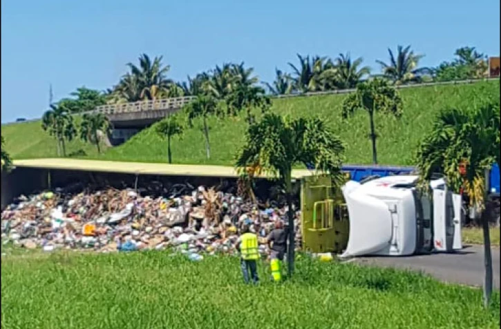  RN2 à Saint Suzanne : le giratoire de La Marine est fermé