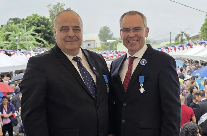 Serge Hoareau fait Chevalier de l’Ordre national du Mérite