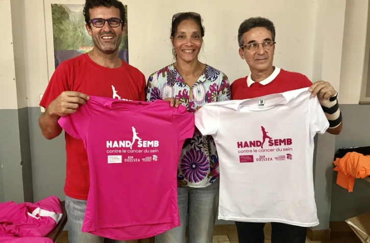 Matchs de handball contre le cancer du sein