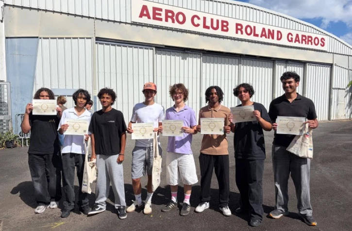 Brevet d’Initiation Aéronautique : 259 jeunes Réunionnais obtiennent leur BIA